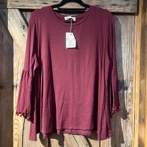 Long sleeve pompom Johnny was